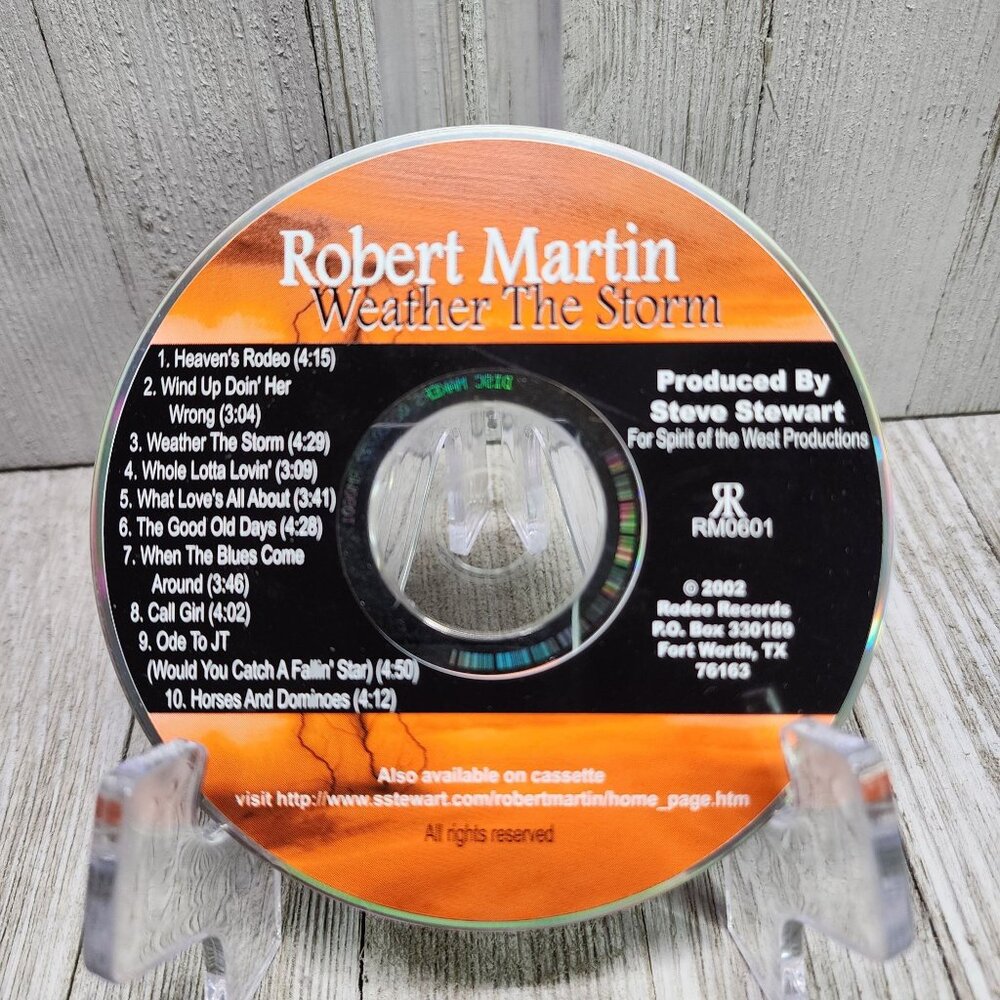 Robert Martin Weather The Storm CD 2002 - CD Only!